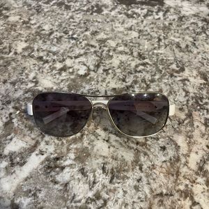 Dolce & Gabbana Black and Silver Sunglasses